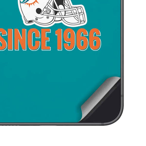 NFL Miami Dolphins Helmet Galaxy S25 Skin